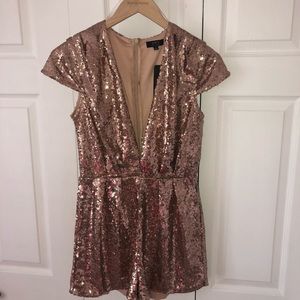 Rose Gold Romper